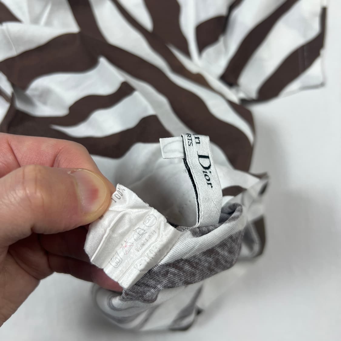 크리스찬디올 christian dior 지브라 패턴 반팔티 상품이미지7