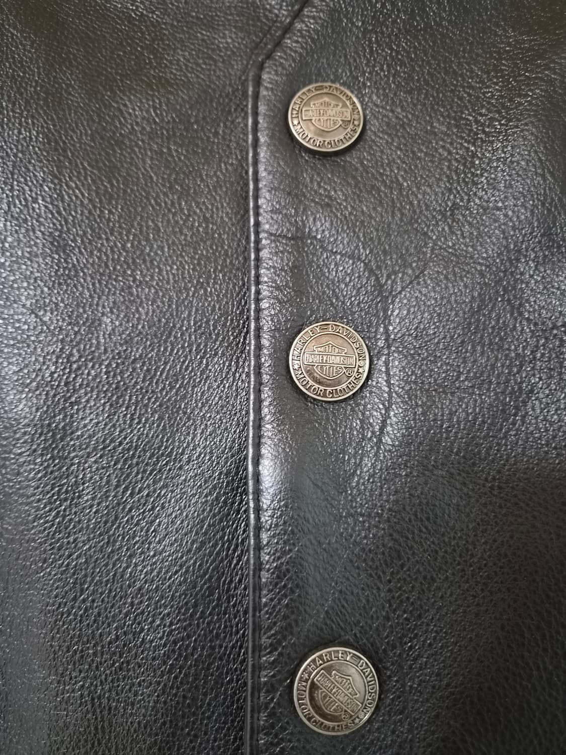 할리데이비슨 가죽 베스트 상품이미지5