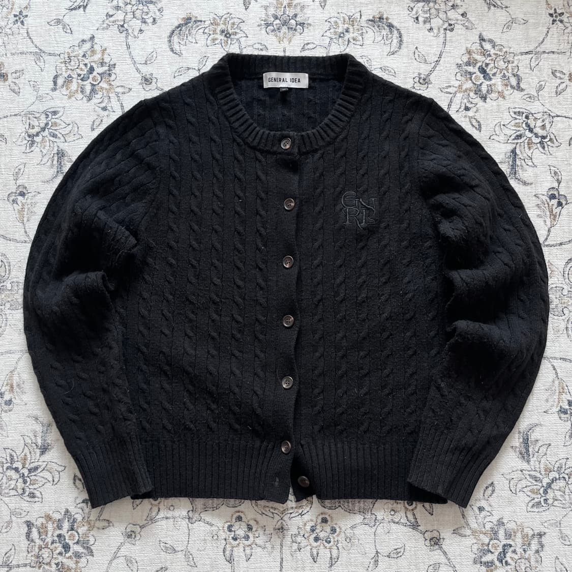 제너럴아이디어 꽈배기 가디건 상품이미지1