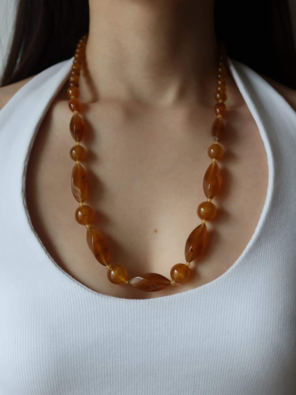 amber flow necklace 상품이미지1
