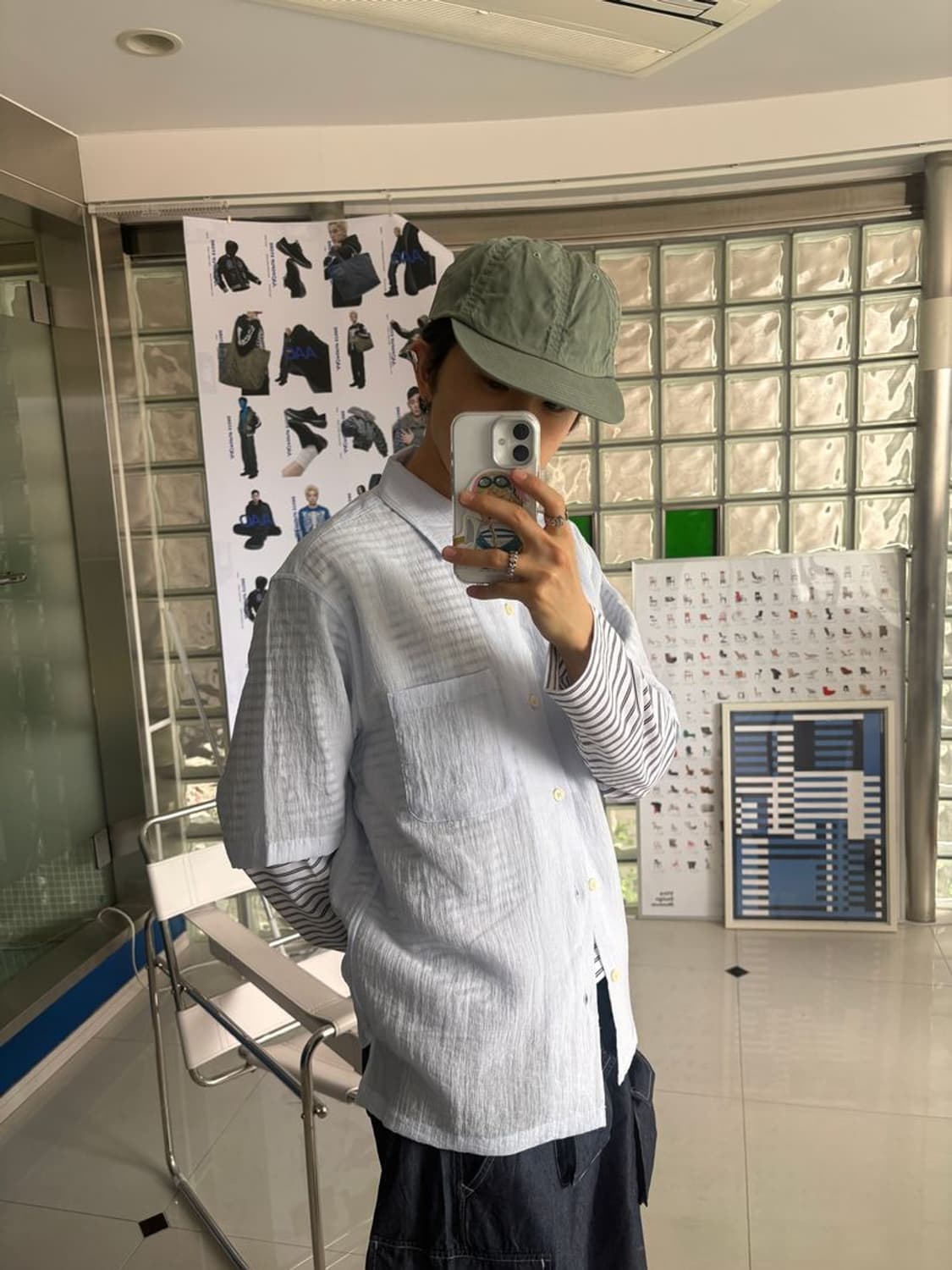 TEXTURED SHIRT 질감이 있는 셔츠 상품이미지1
