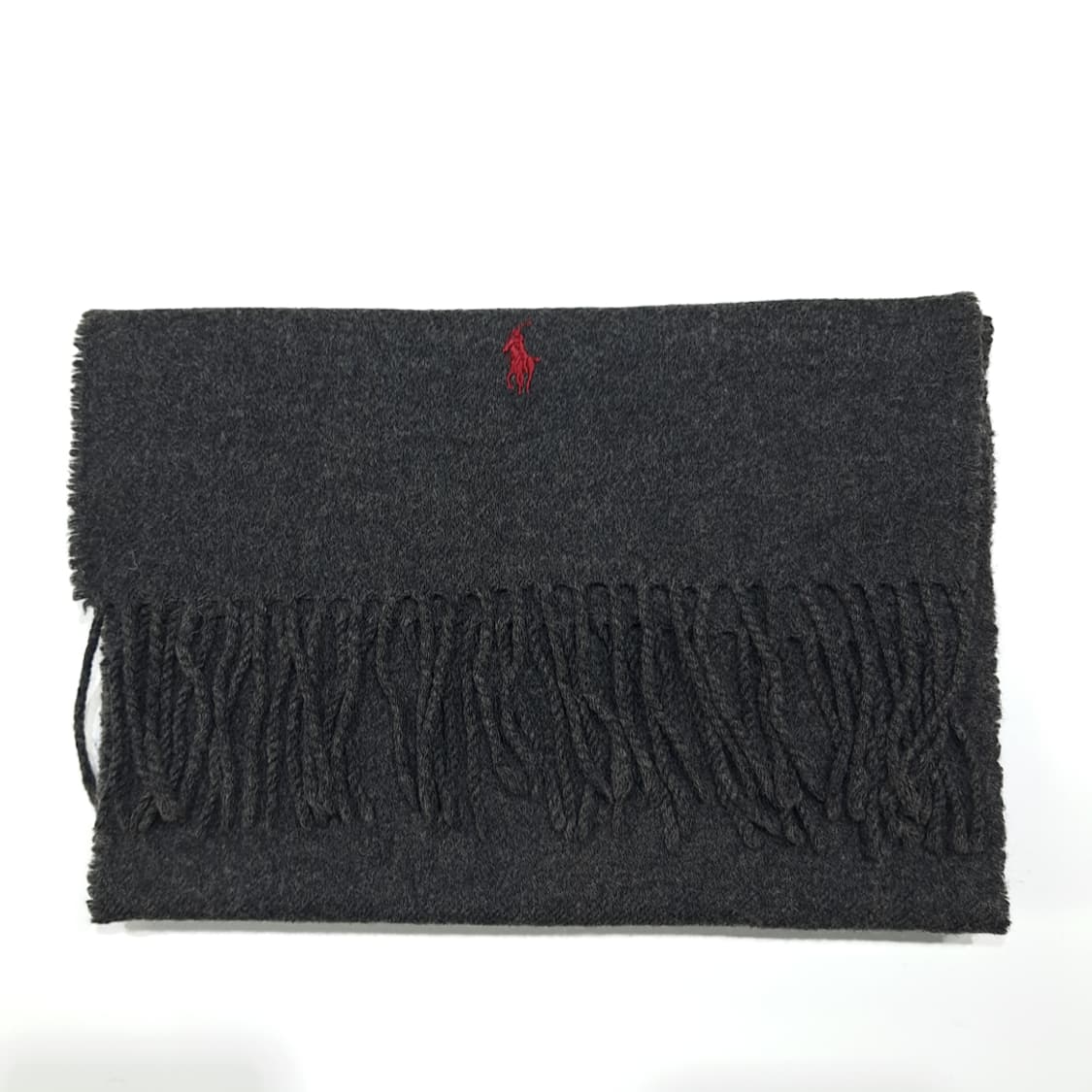 MX440 폴로 스코틀랜드판 램스울 레드포니 차콜 머플러 목도리 상품이미지7