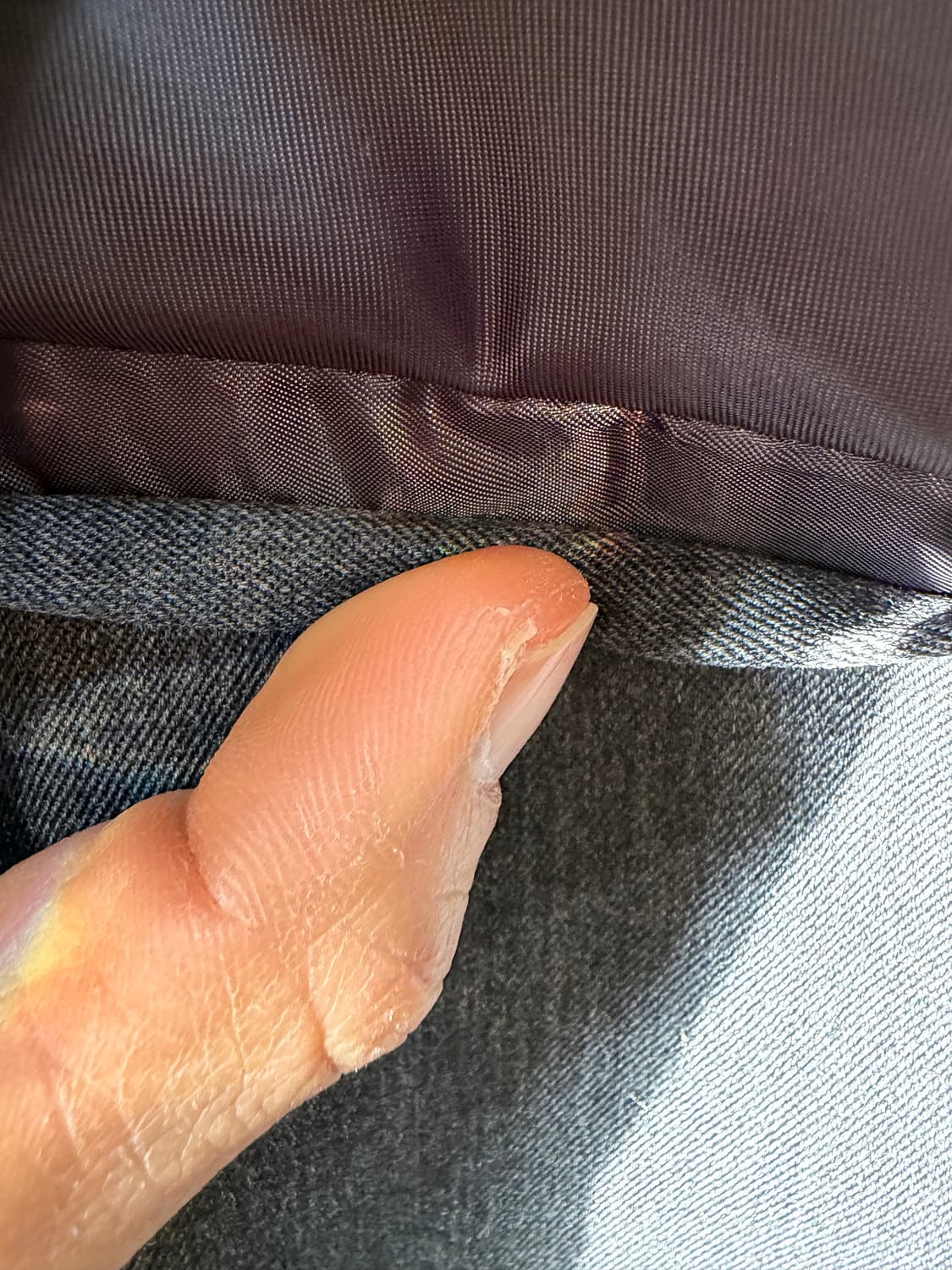 벨리에 3117 자켓 차콜 그레이 (울 100%) - S사이즈 상품이미지5