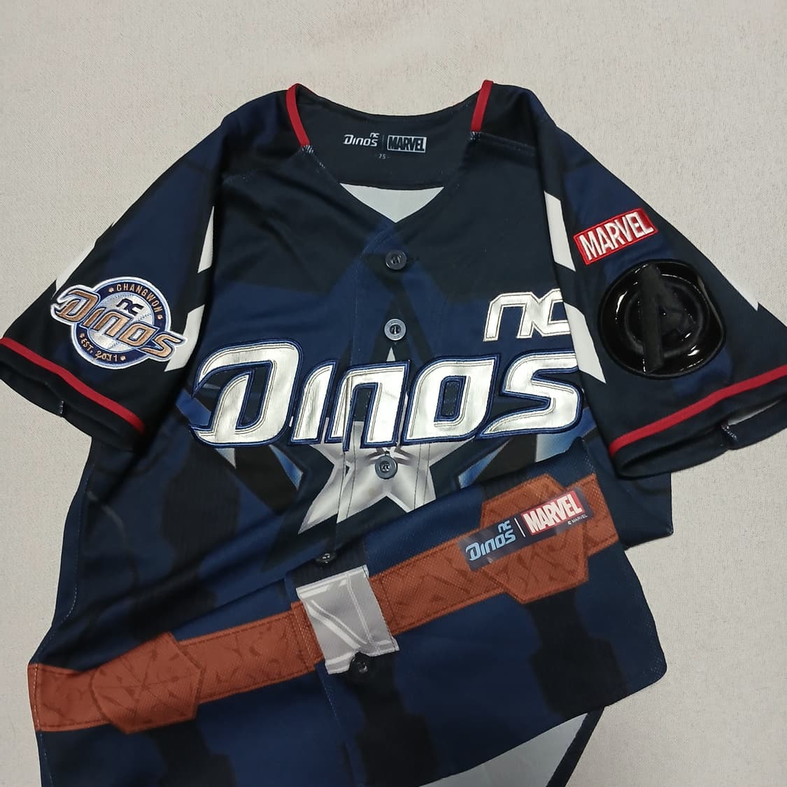 nc다이노스 엔씨 마블 유니폼 져지 창원 야구 상품이미지1