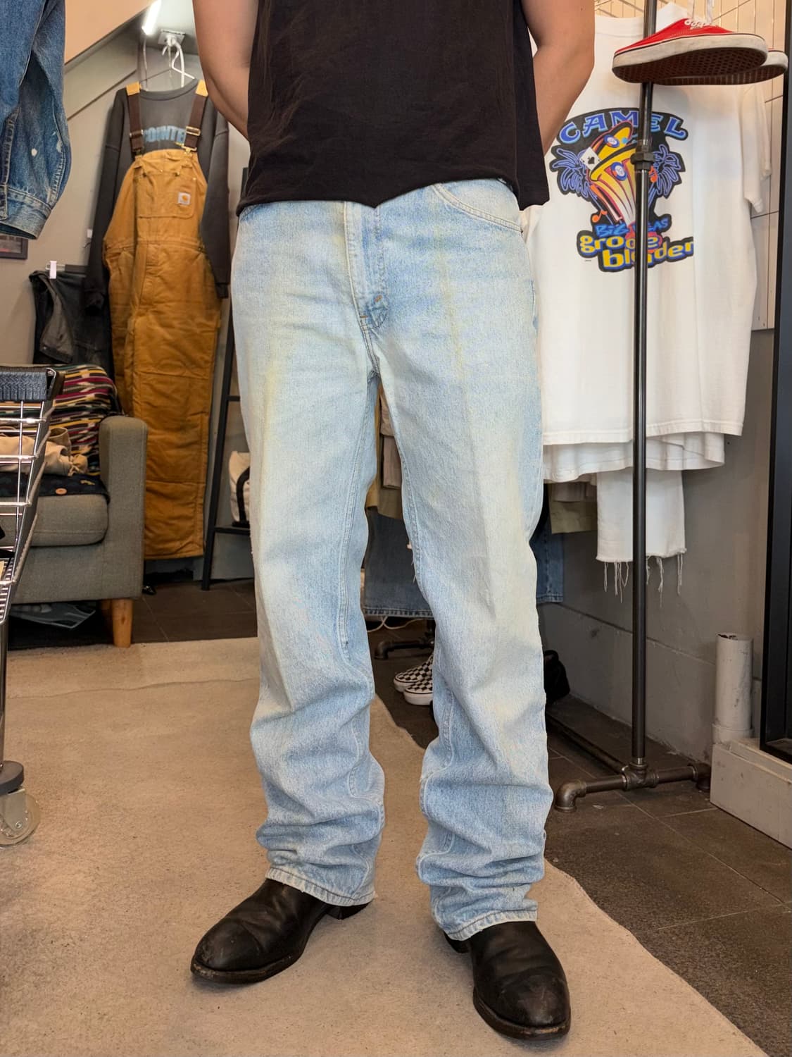 90’s Levi’s 517 USA washed denim pants 상품이미지1