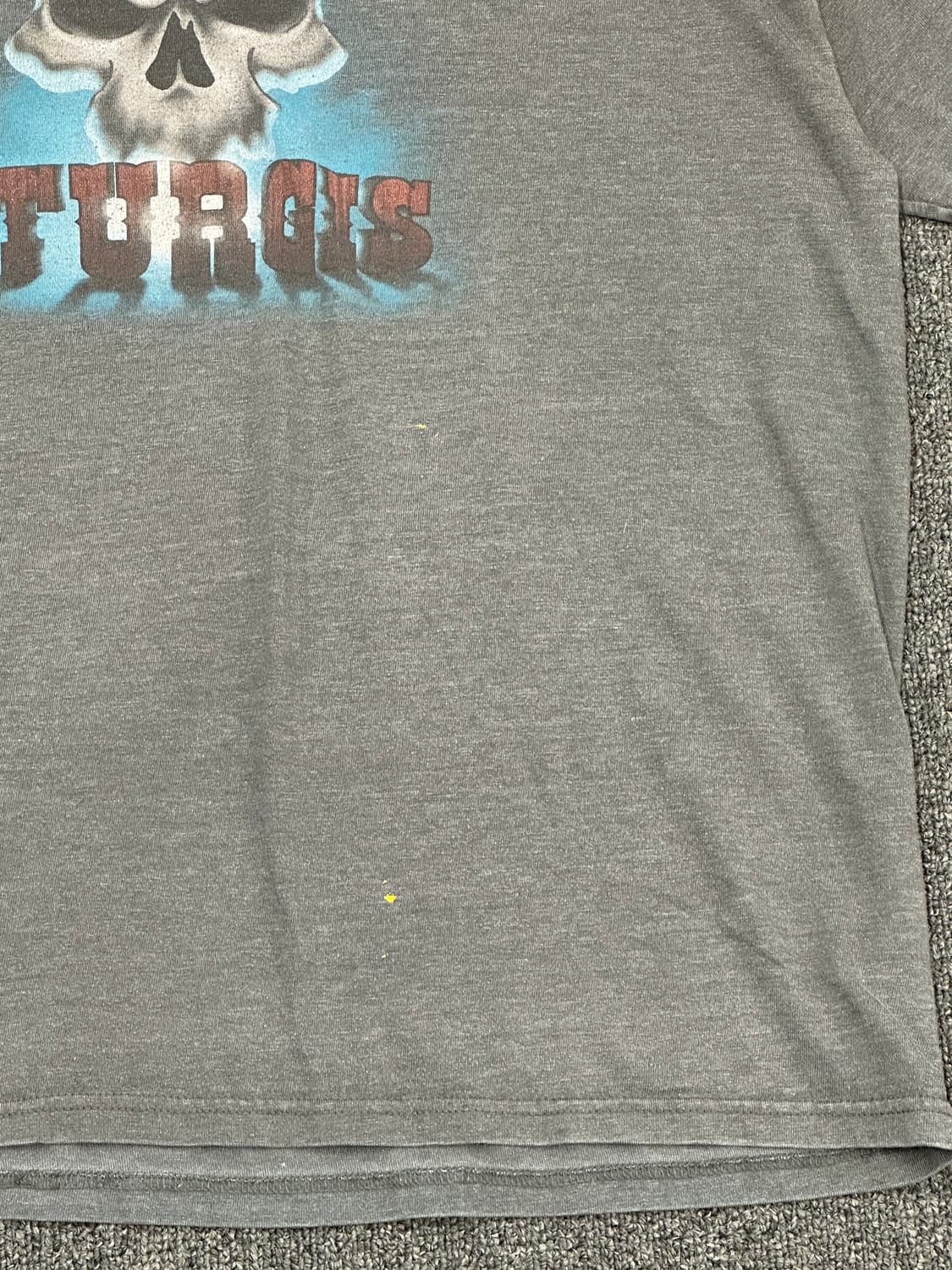 XL)할리데이비슨 스터지스 20주년 빈티지 프린팅 반팔 상품이미지4