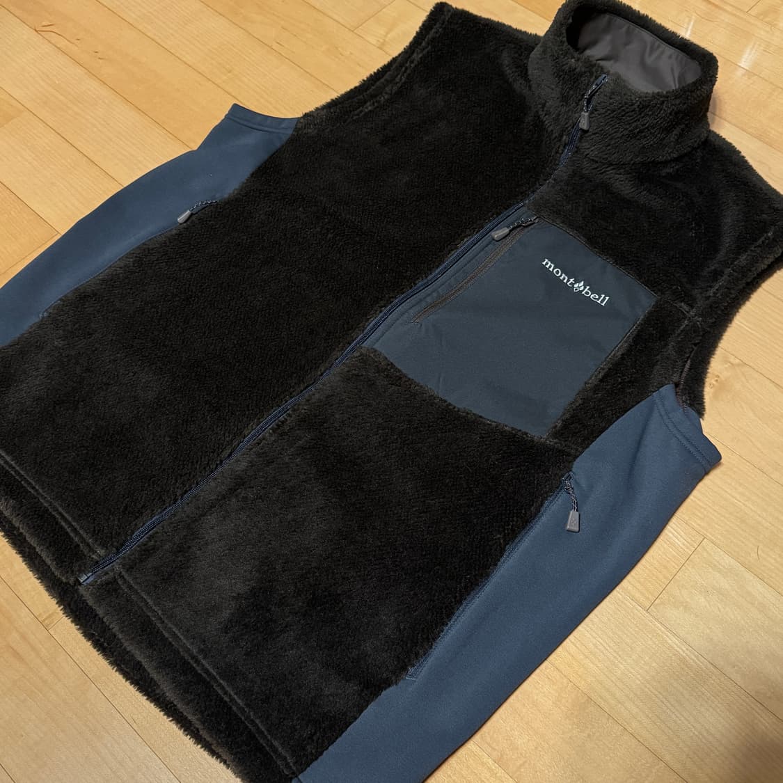 몽벨 플리스 베스트 다크브라운 XL 상품이미지2