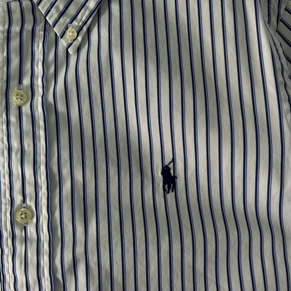 100 폴로랄프로렌 스트라이프 반팔 셔츠 상품이미지3