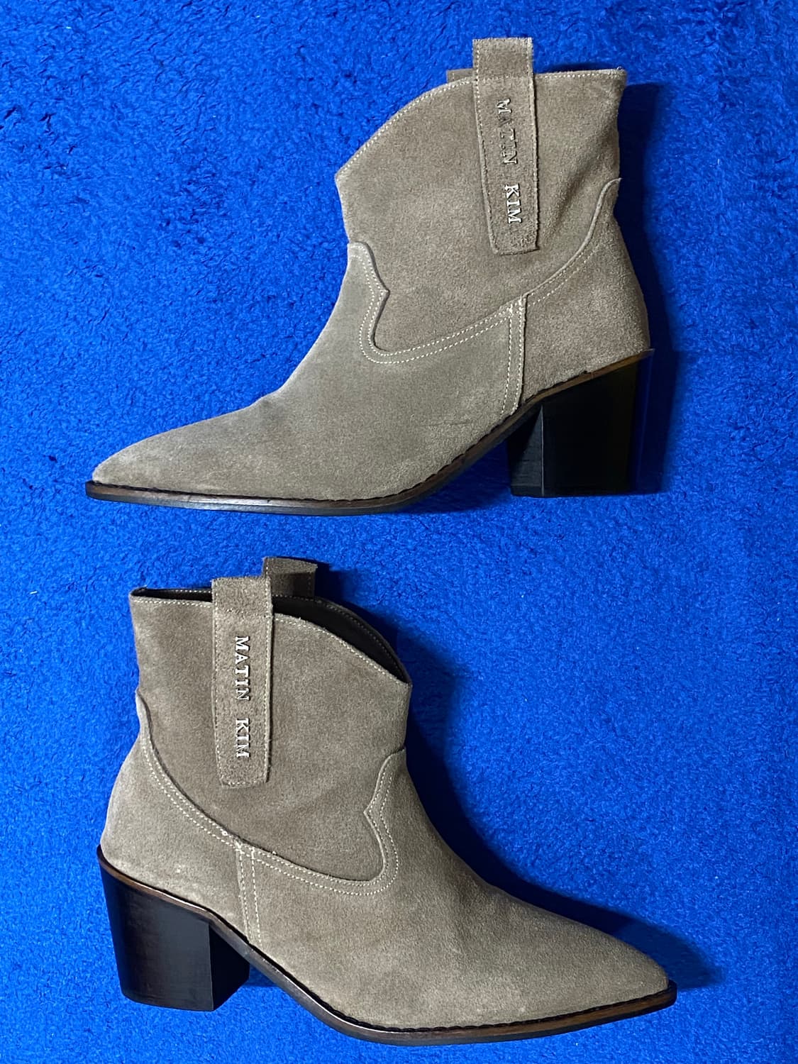 MatinKim 마뗑킴 웨스턴 스웨이드 앵클 부츠 245 상품이미지2