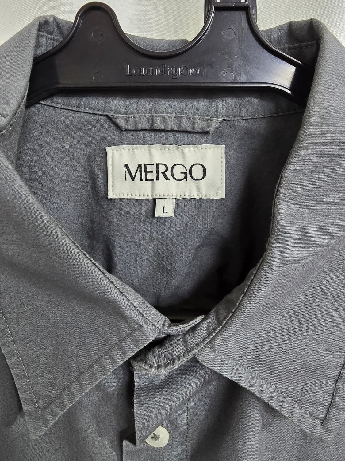 MERGO 메르고 반팔 셔츠 그레이 (1866) 상품이미지3