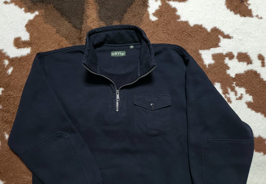 미국 ORVIS 남성용 블랙 상의(L) 상품이미지3