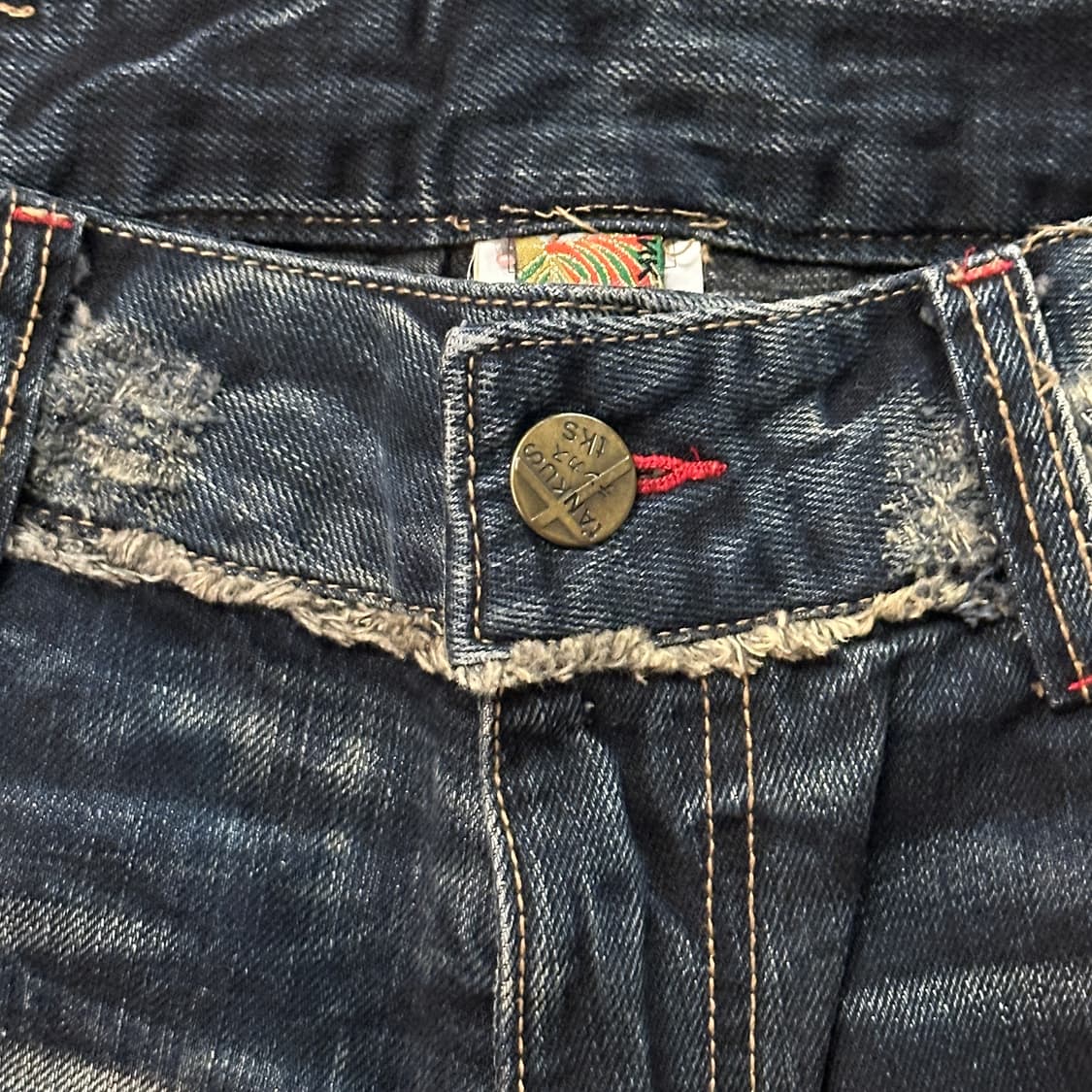 Tankus 오리엔탈 자수 데님 팬츠 (29) 상품이미지3