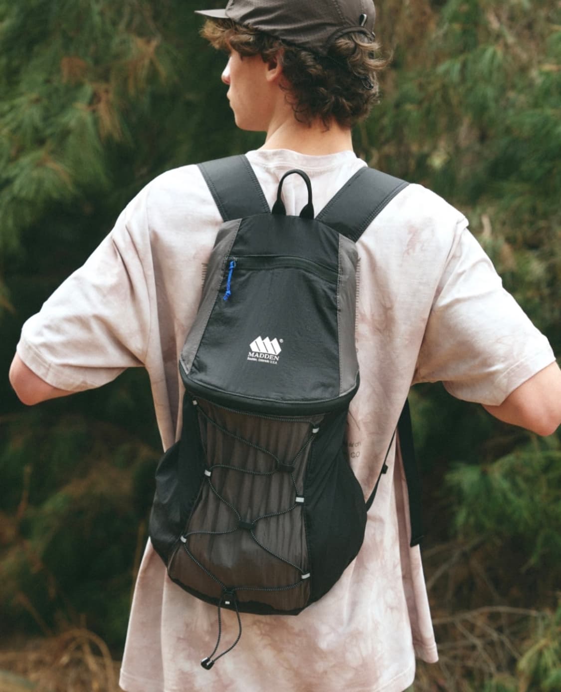 매든 스크리 나일론 백팩 블랙 상품이미지7