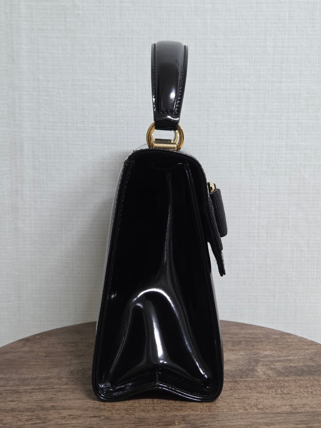 살바토레 페라가모 빈티지 바라 보우 탑핸들 백 (정품) 상품이미지3