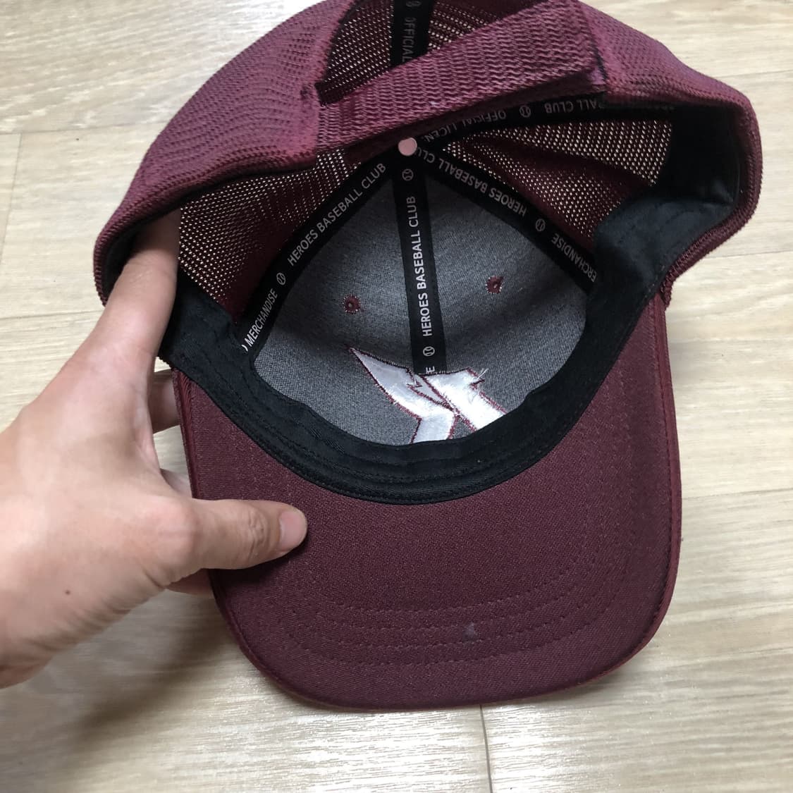 (S) 새상품 키움 히어로즈 오피셜 메쉬 볼캡 모자 상품이미지5