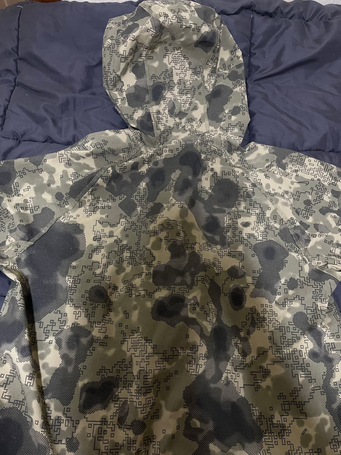 나이키 테크 드라이핏 우븐 카모 후드 바람막이 자켓 HV0980-210 상품이미지2