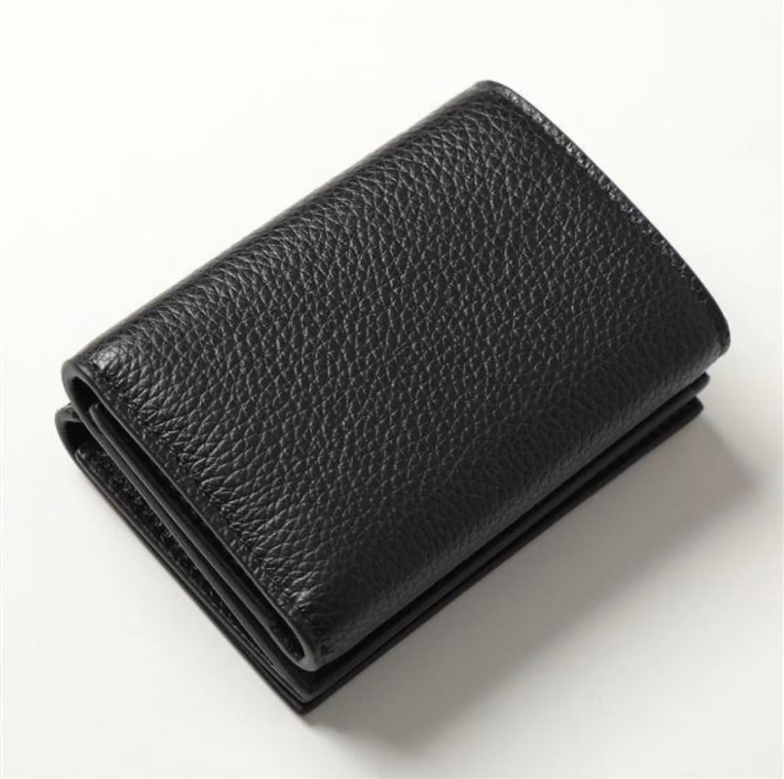 발렌시아가 여성 그레인 레더 폴딩 반지갑 상품이미지3