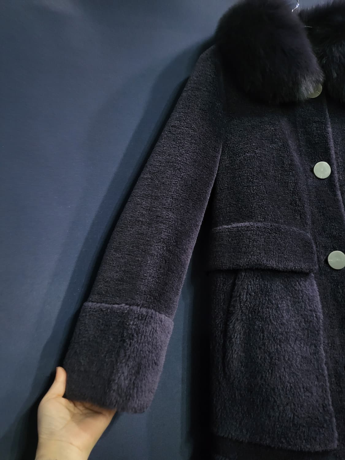 루나 코어스 사가폭스 무스탕(새상품) 상품이미지3