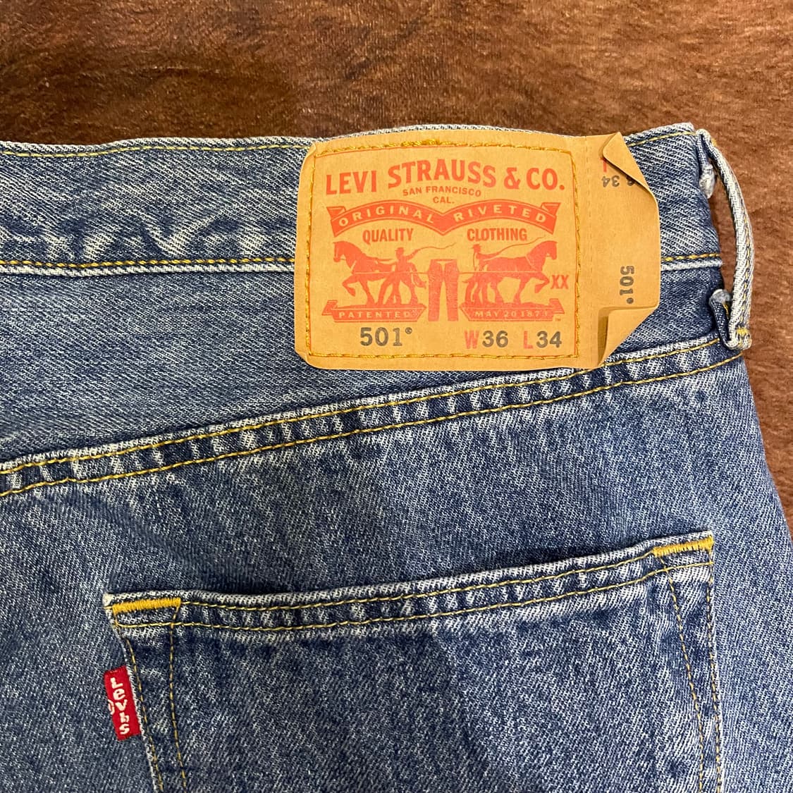 LEVI'S 501 빈티지 워싱 상품이미지8