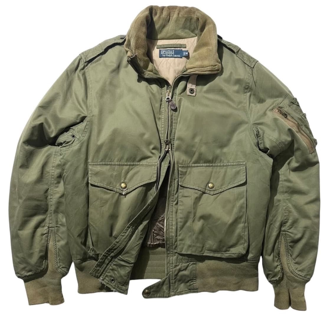 폴로 랄프로렌 90‘s G-8 밀리터리 다운 봄버 상품이미지1