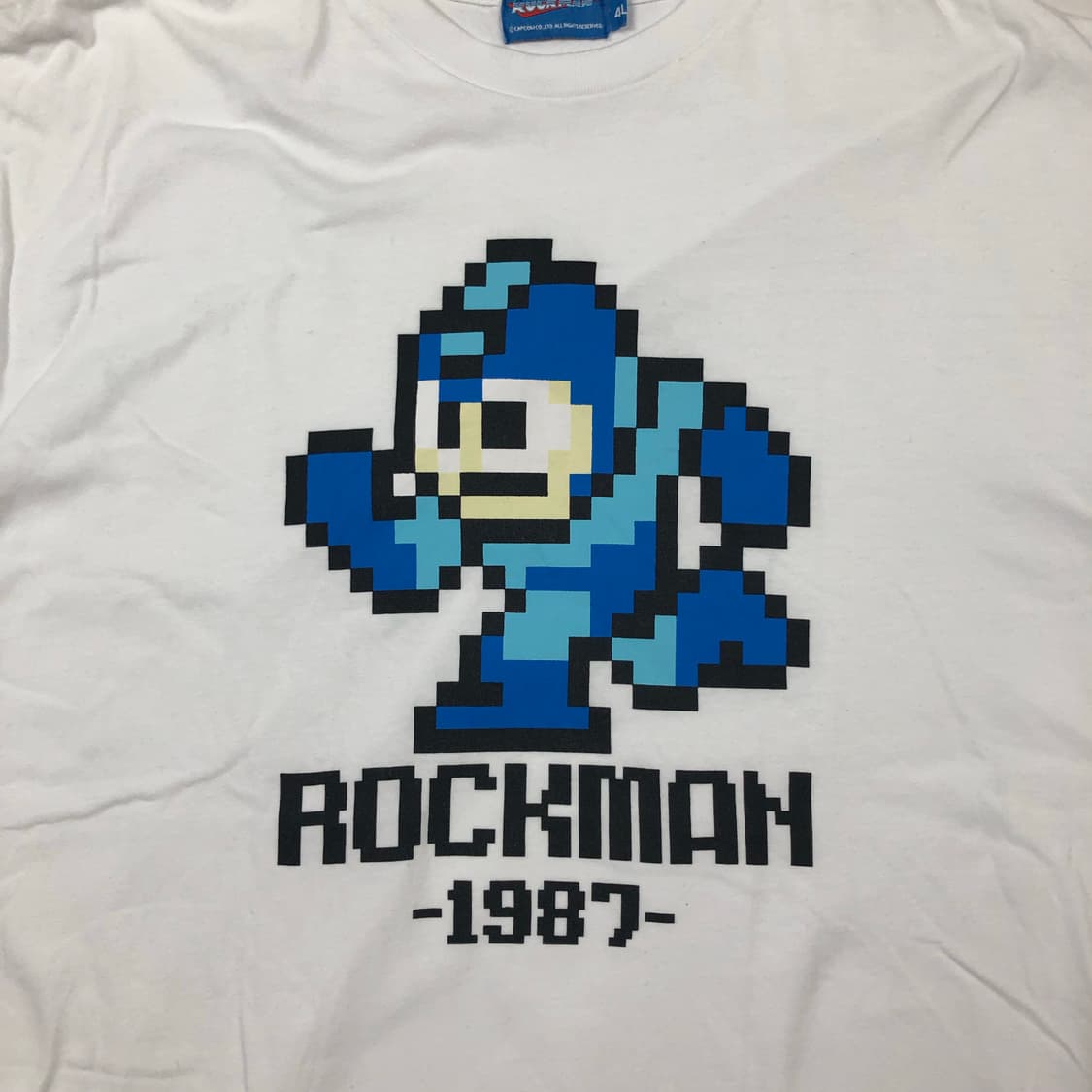 캡콤 capcom 록맨 rockman 반팔티 상품이미지2