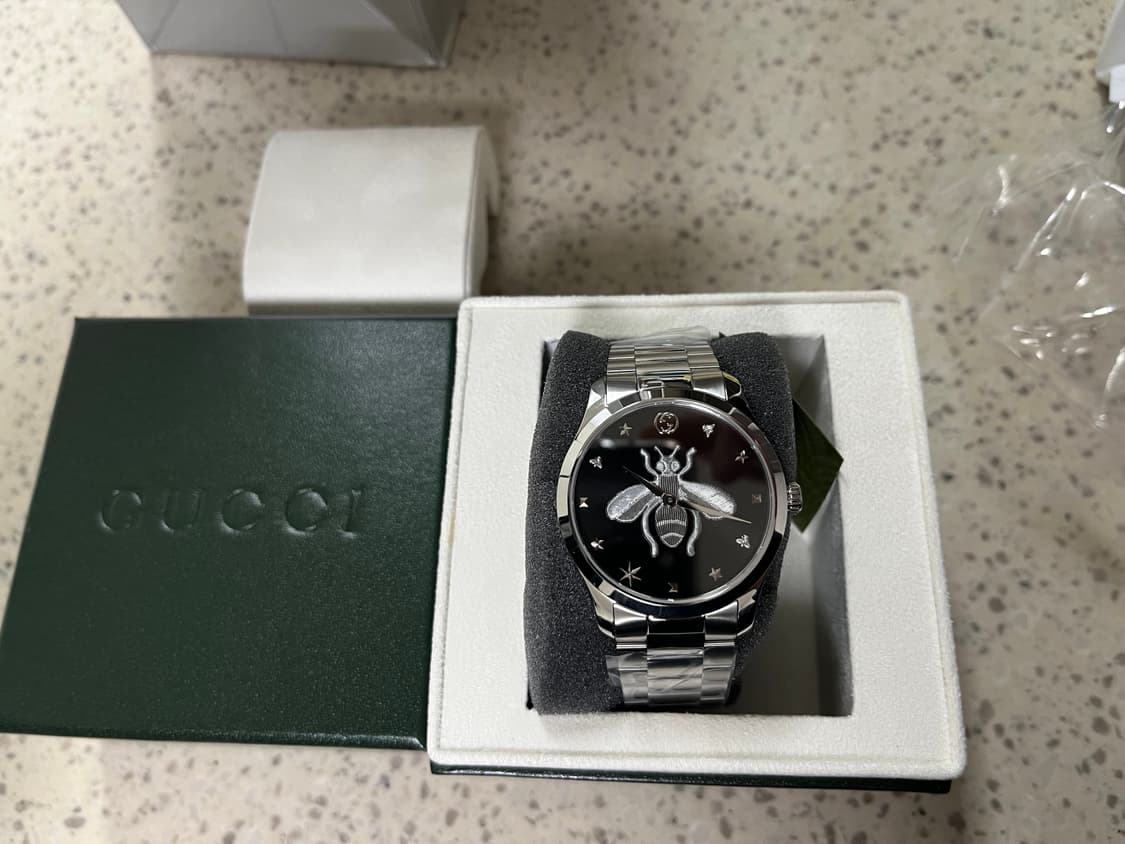 구찌 타임리스 꿀벌 쿼츠 38mm 상품이미지2