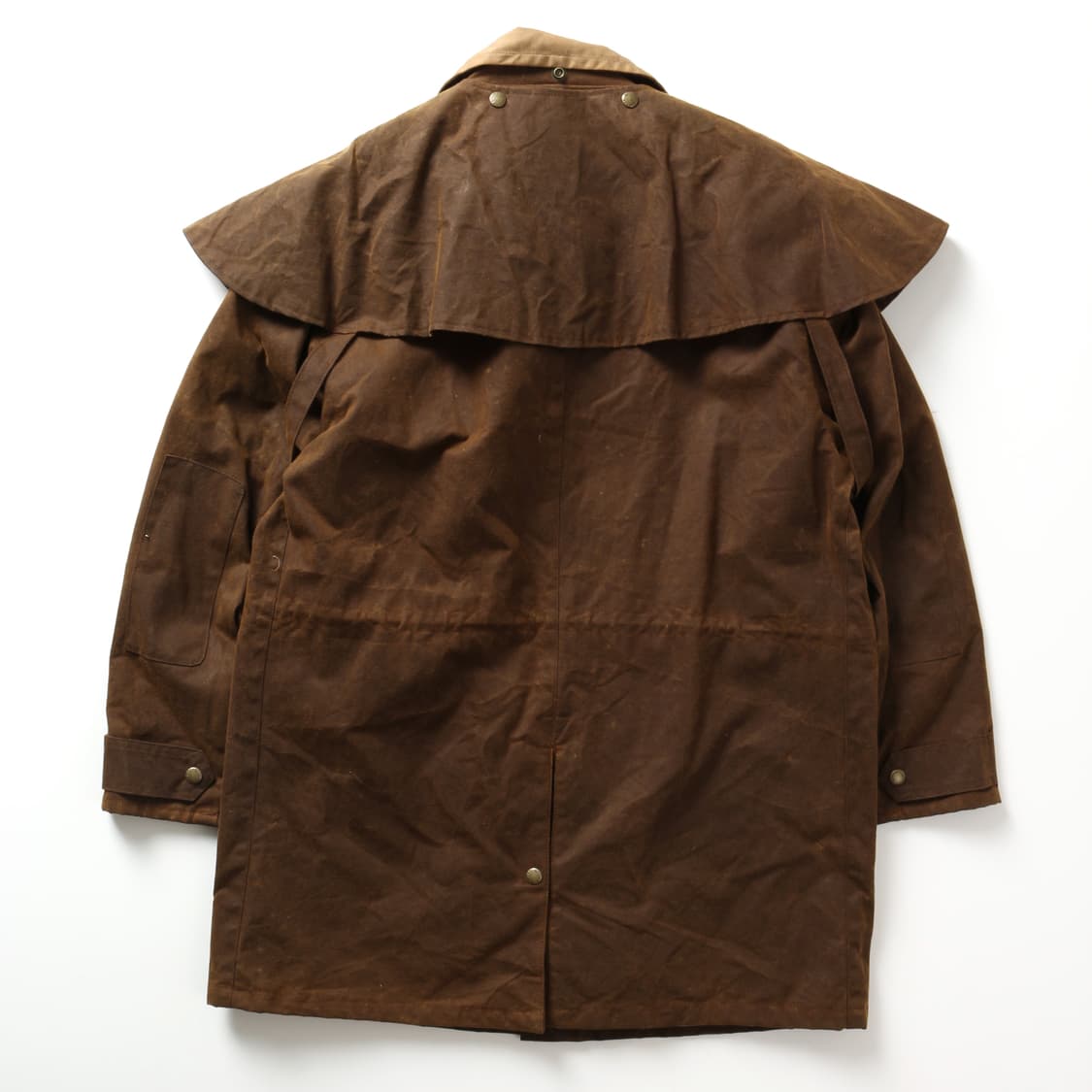 KOOLAH duster 브라운 왁스드 코트   상품이미지6