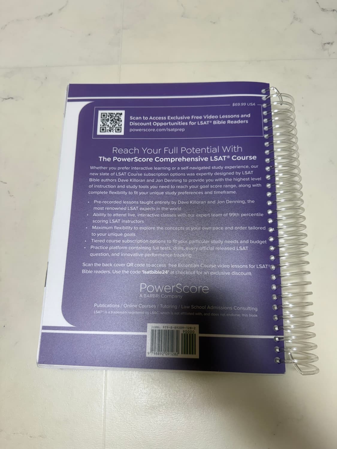 LSAT 파워스코어 바이블+워크북 풀세트 2024-25 최신개정판 상품이미지9