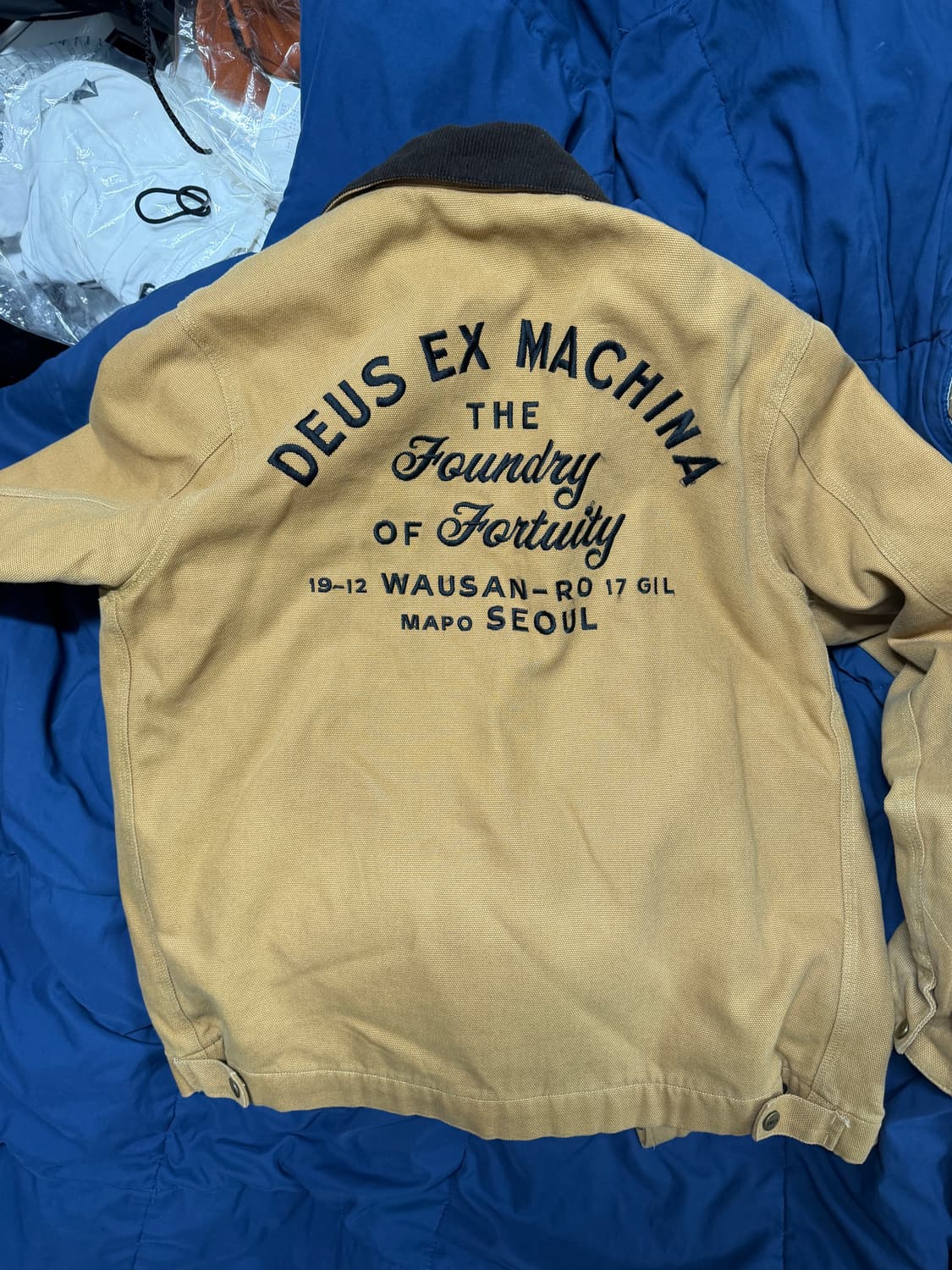 데우스 워크자켓 판매합니다 상품이미지2