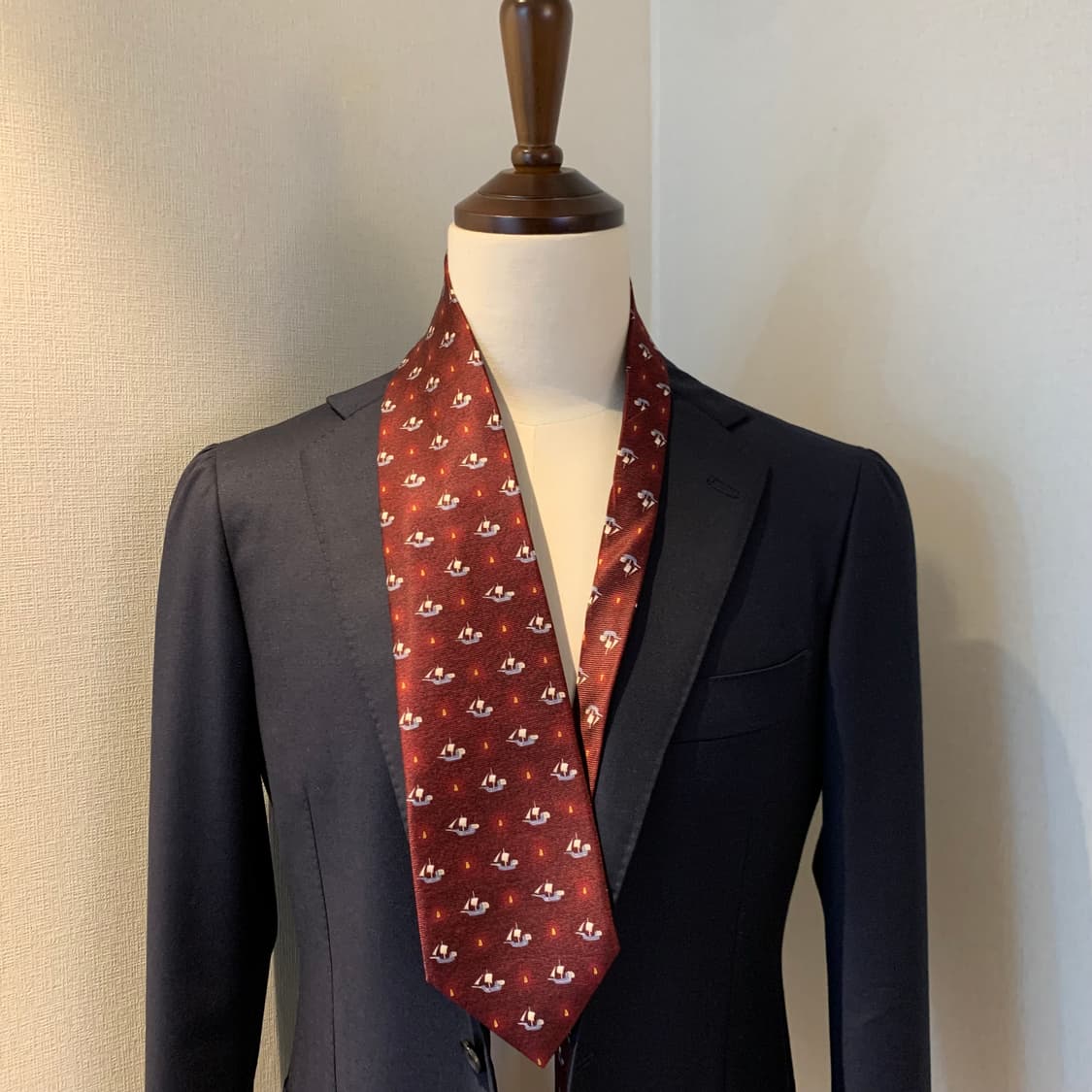 불가리(BVLGARI) 자카드 명품넥타이 A+등급 9.9cm 상품이미지1