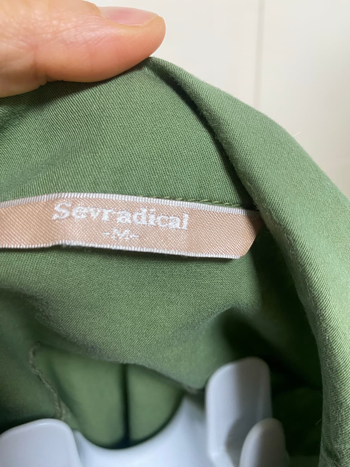 세브라디칼 카키 야상 셔츠 M 상품이미지6