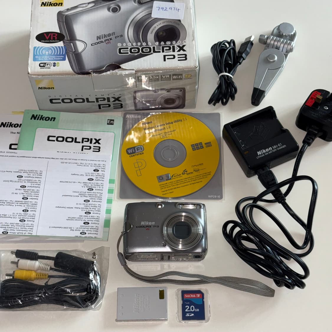 니콘 쿨픽스 coolpix p3 (p4) 누가영 디카 상품이미지9