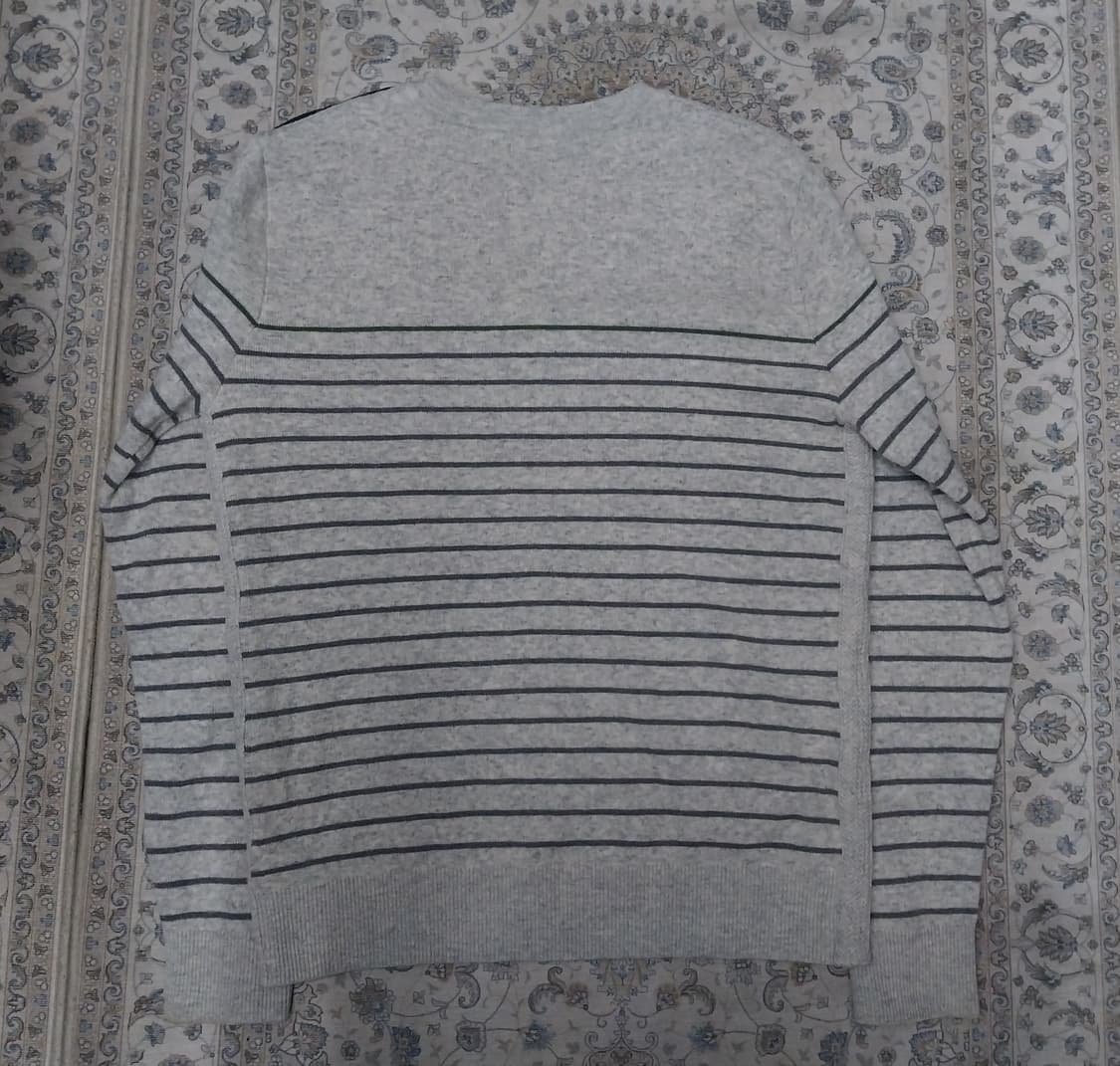 빈폴 스트라이프 패치 니트 100 상품이미지3