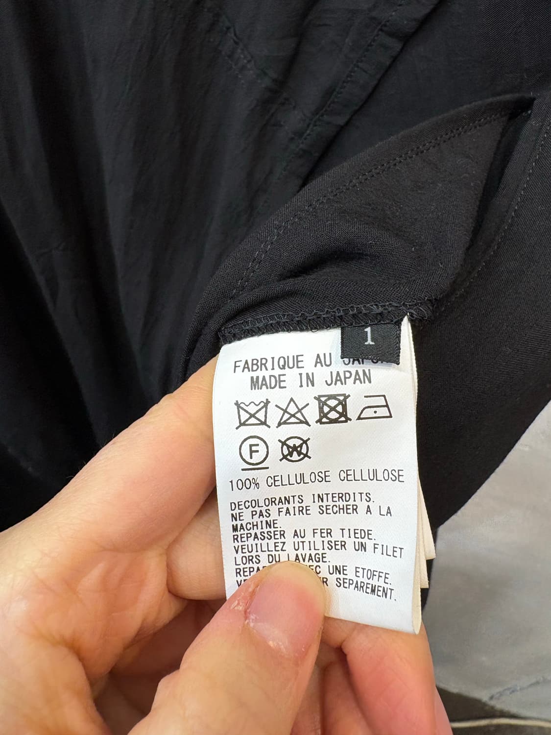 Y’s 요지야마모토 코트  상품이미지9