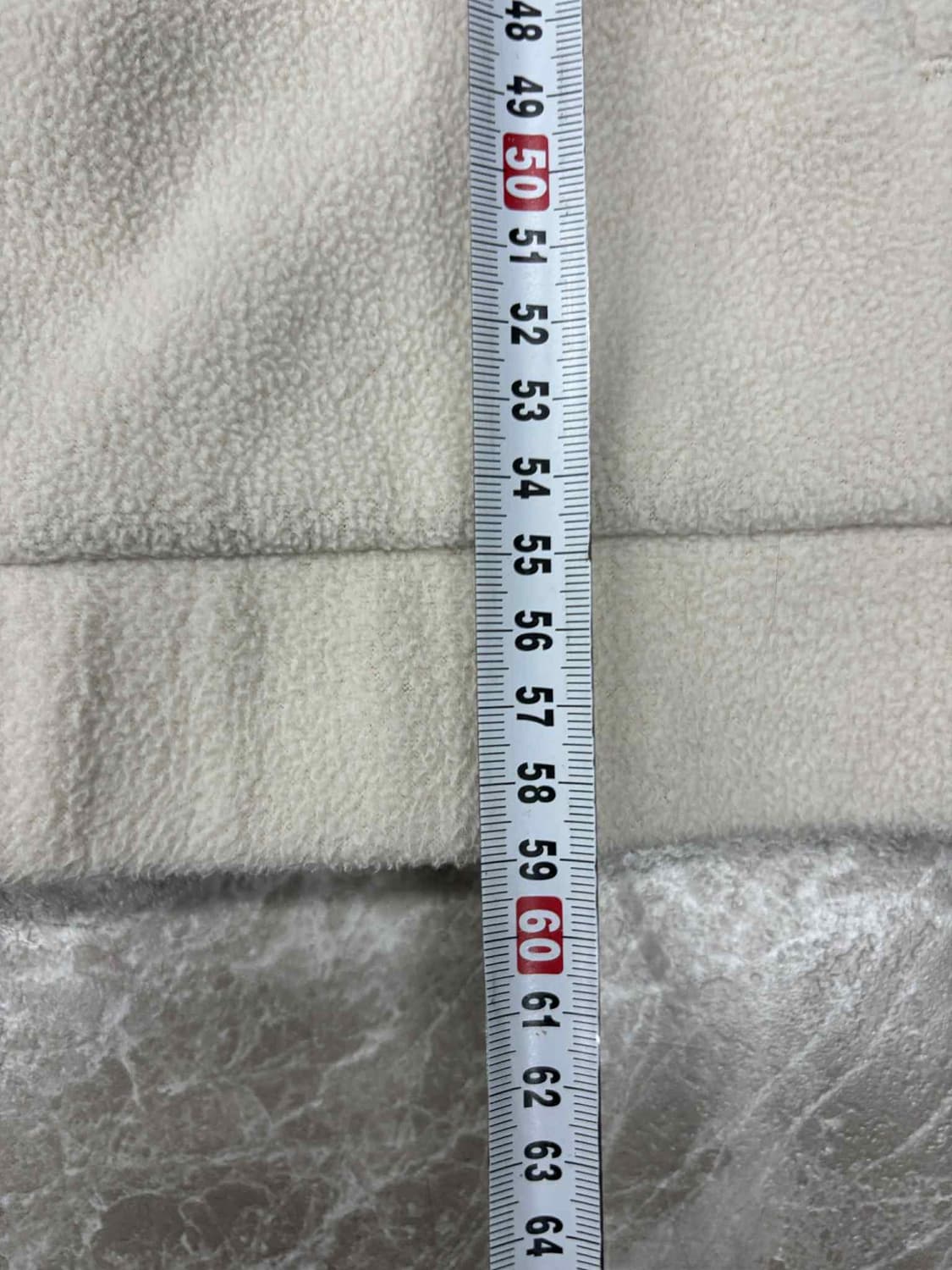 리복 아이보리 플리스 후드집업 희귀져지(L) 상품이미지7