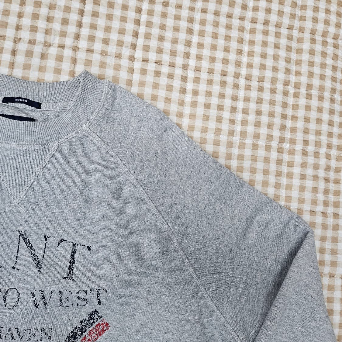 간트 춘추용 맨투맨 남자100~105 상품이미지4