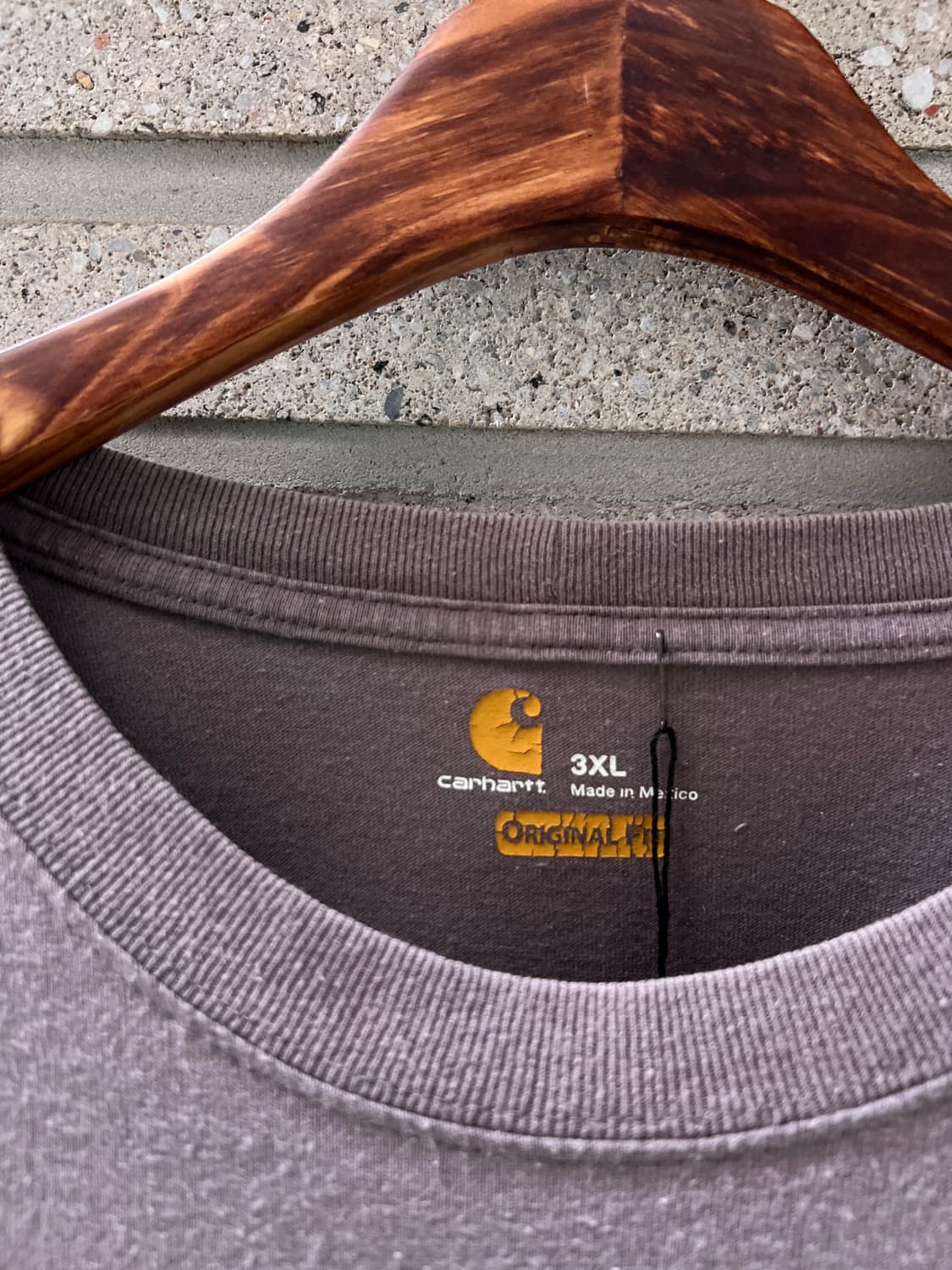 [3XL]칼하트 USA 오리지널핏 스펠아웃 프린팅 빅사이즈 티셔츠 상품이미지3