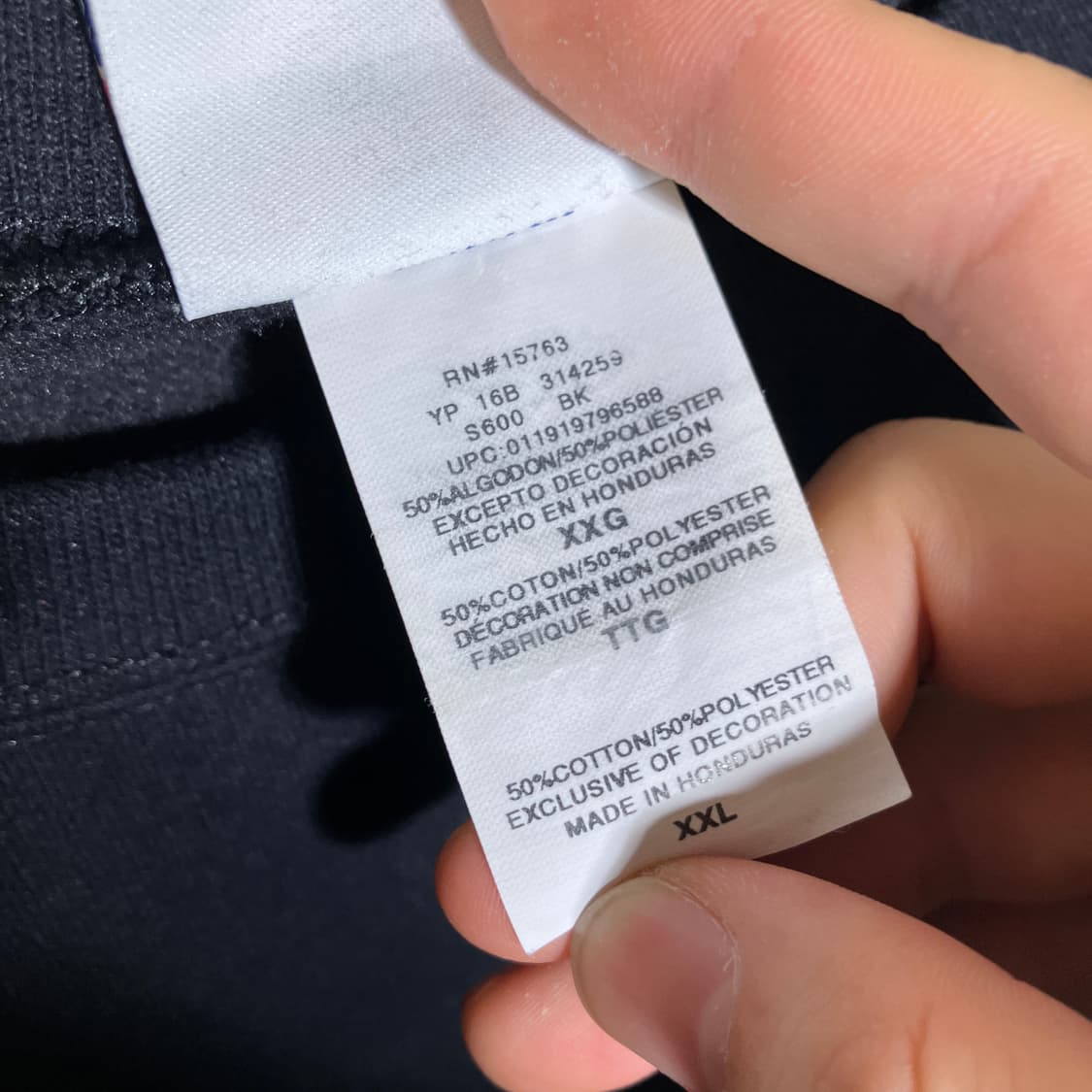 2XL)챔피온에코 면50 폴리50 맨투맨 스웻셔츠 상품이미지5