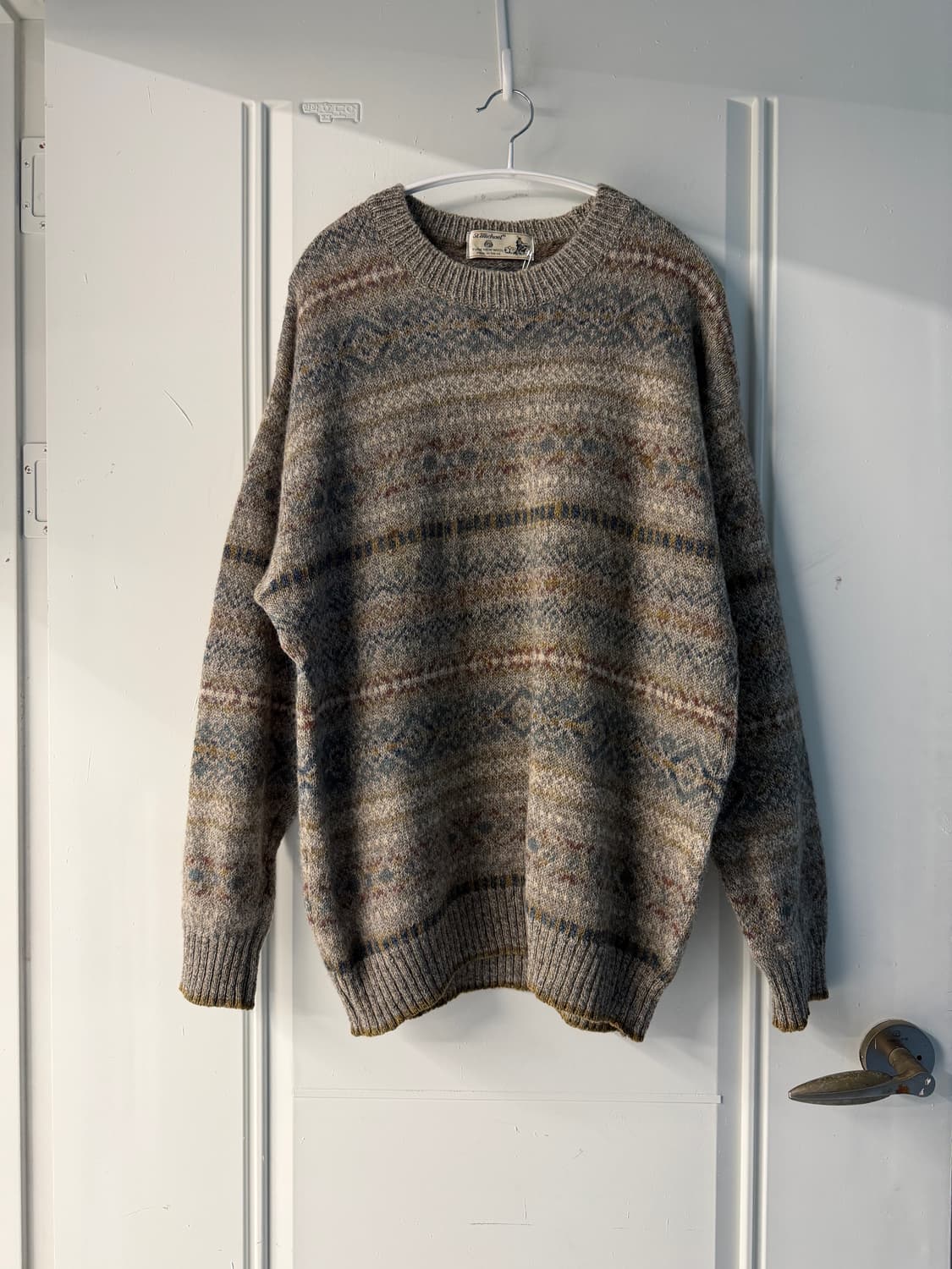 빈티지 노르딕 그레놀라코어 스웨터 상품이미지3