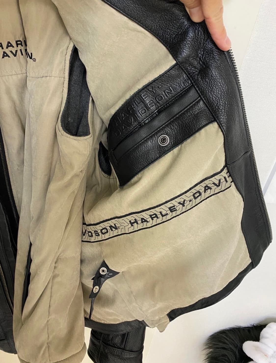할리데이비슨 가죽자켓 2in1 상품이미지5