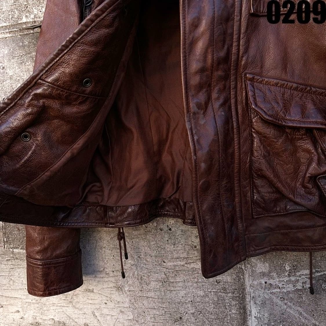 랄프로렌 소가죽 레더자켓 가죽자켓 S 0209 상품이미지6