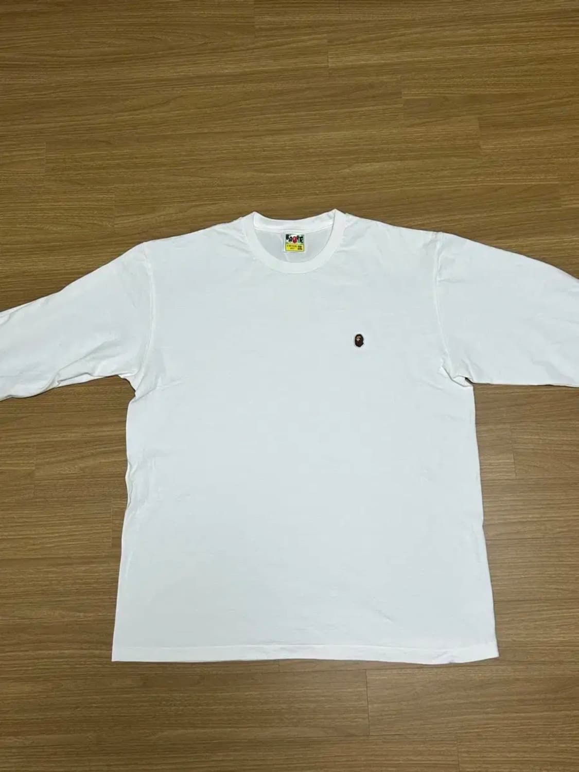 베이프 BAPE 롱슬리브 White 2XL 상품이미지1