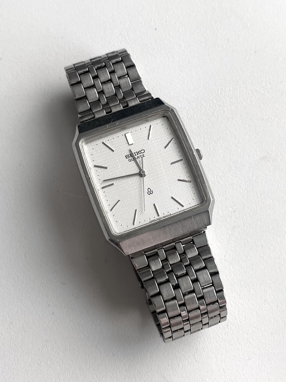 Seiko 세이코 쿼츠 스퀘어 상품이미지2