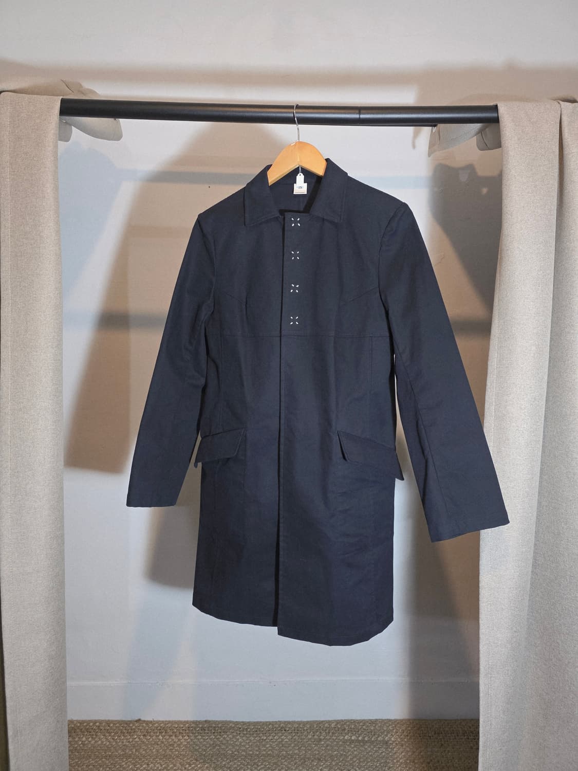 Issey miyake sunao kuwahara work coat 상품이미지1