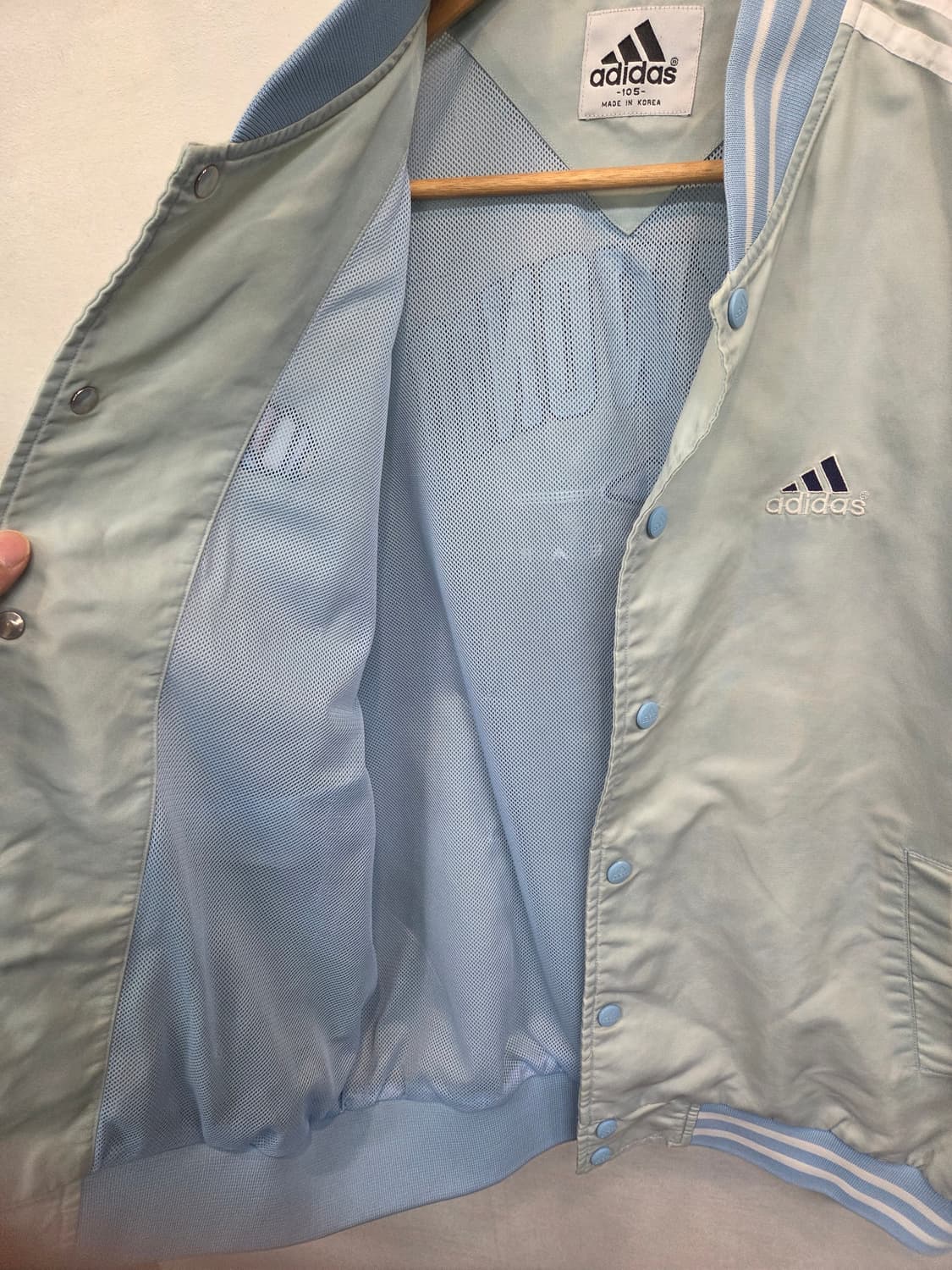 아디다스 올드스쿨 90s 태권도 바시티 트랙자켓 105 상품이미지8