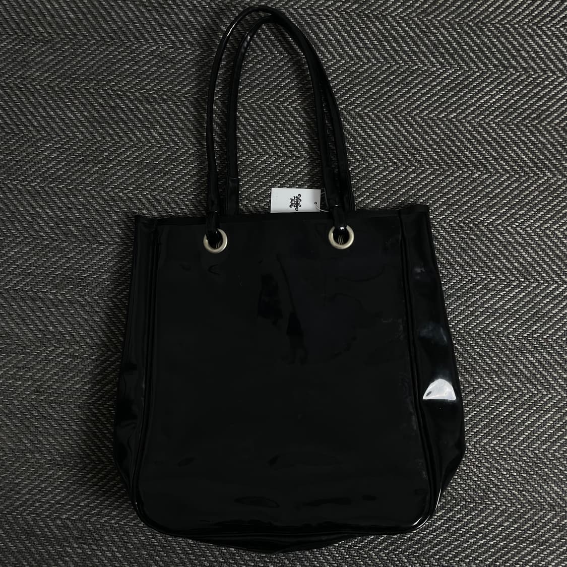 닥터마틴 코팅 글로시 토트백 블랙o 3401 상품이미지4