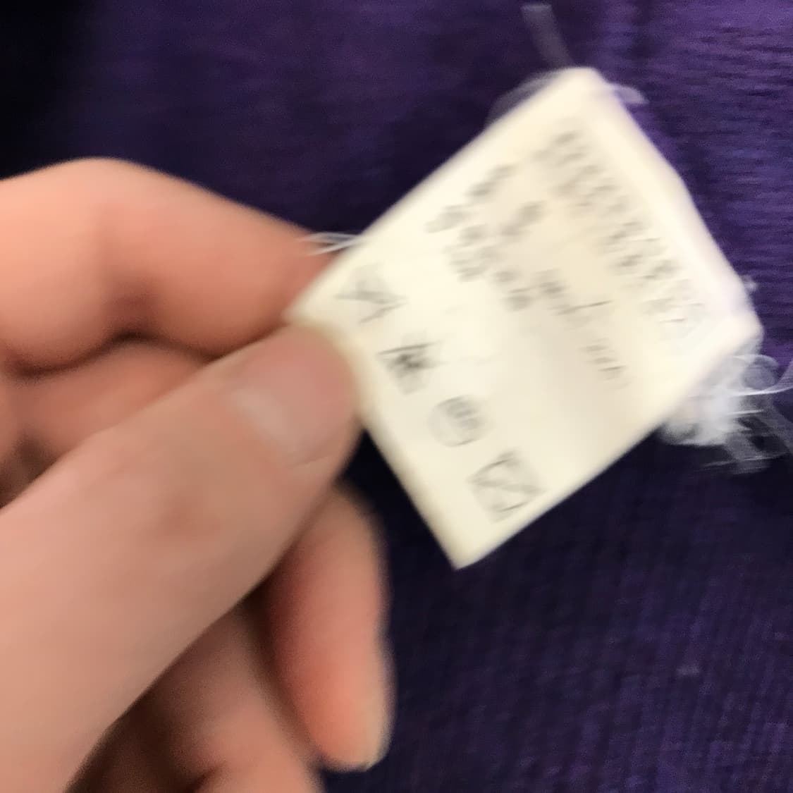 폴로 랄프로렌 램스울100프로 카라넥니트 퍼플 [XL] 상품이미지6