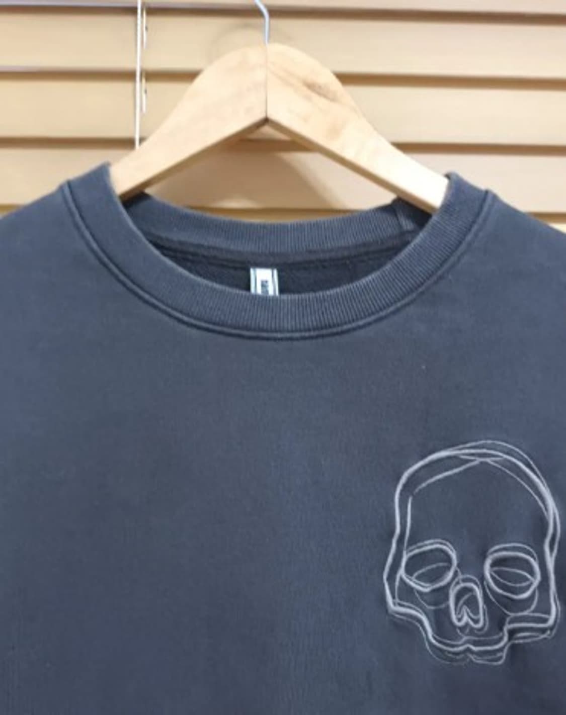 매니아매스 남성 스컬프맨투맨티셔츠 free 상품이미지1