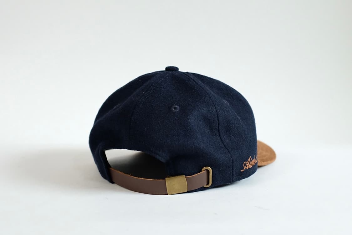 에임레온도르 x 뉴욕 양키즈 울 스웨이드 투톤 모자 상품이미지7