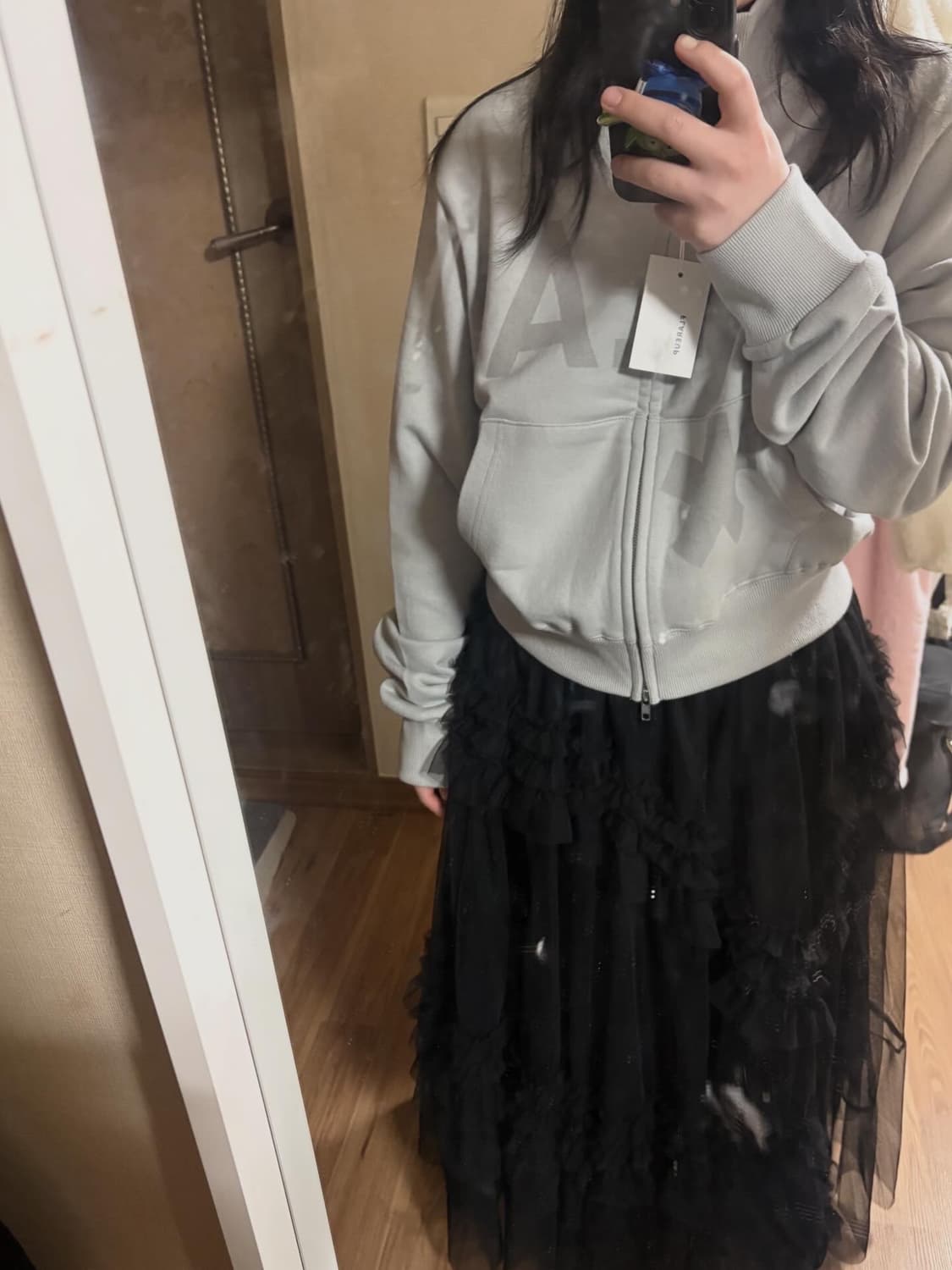 Tulle Layered Long Skirts 상품이미지6